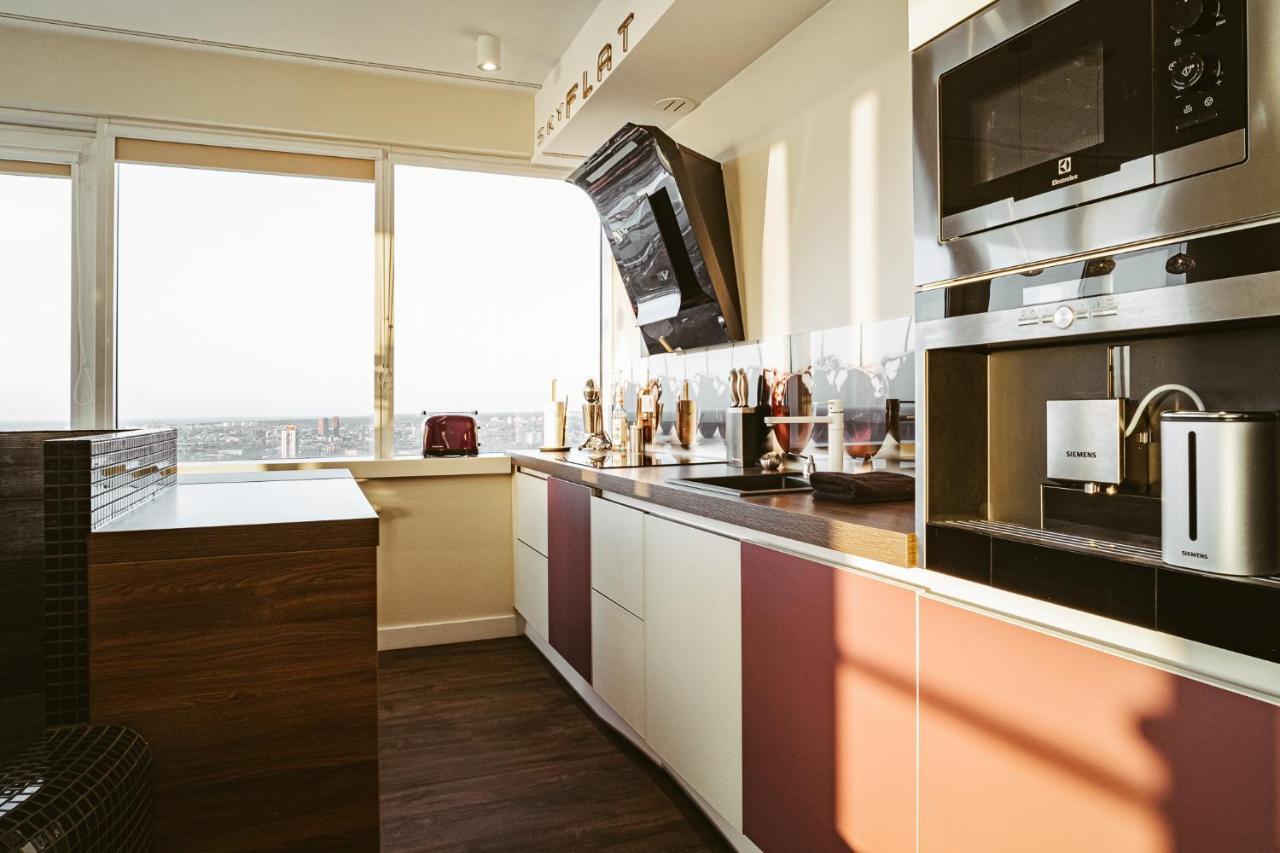 Apartamento Sky Flat Jacuzzi 27 Floor Klaipėda Exterior foto